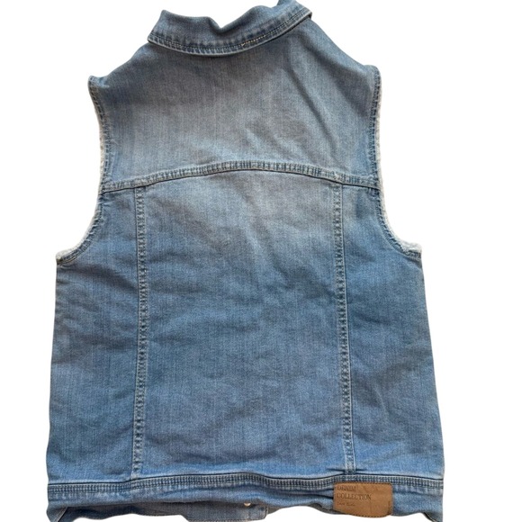 Zara Denim Vest | Casual Collection‎ | Girl Size 13/14 | Sleeveless - Picture 6 of 6